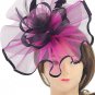 Fascinator Hats Tea Party Wedding Headband Kentucky Derby Flower Feather Veil