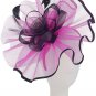 Fascinator Hats Tea Party Wedding Headband Kentucky Derby Flower Feather Veil