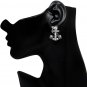 Sealife Nautical Theme Rhinestone Bling Post Stud Earrings - Mixed Styles Ship