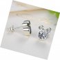 Mouse Stud Earrings Sterling Silver Birthstone for Women Girl Birthday Gift