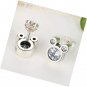 Mouse Stud Earrings Sterling Silver Birthstone for Women Girl Birthday Gift