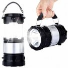 Outdoor Camping Lamp, Portable Outdoor Rechargeable Solar LED Camping Light USB