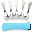 Tebery Extra Strong Stainless Steel Spork, Excellent For Outdoor Activities 5