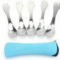 Tebery Extra Strong Stainless Steel Spork, Excellent For Outdoor Activities 5