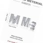 925 Sterling Silver Initial Letter Earrings Alphabet M Hypoallergenic Zirconia