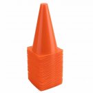 9" INCH ORANGE CONES (SET OF 30) SPORTS AGILITY TRAFFIC FIELD ROAD SOCCER