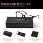 K KENZHOU Blue Light Blocking Computer Glasses 2 Pack Anti Eye Eyestrain With