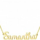 Yiyang Stainless Steel Name Necklace 18K Gold Plated Personalized Jewelry Gift