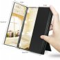 NewKingStar Tri-Fold Vanity Makeup Mirror With LED Lights, Portable Tri Folding