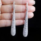Janefashions Austrian Crystal Rhinestone Drop Chandelier Dangle Earrings Bridal