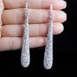 Janefashions Austrian Crystal Rhinestone Drop Chandelier Dangle Earrings Bridal
