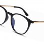 Anti Blue Light Reading Glasses Round Stylish Spring Hinges Alu Metal Frame
