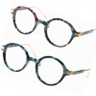 Unique TR90 Round Circle Clear Lens Eyeglass Reading Glasses 1.25D