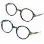 Unique TR90 Round Circle Clear Lens Eyeglass Reading Glasses 1.25D