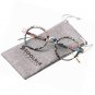 Unique TR90 Round Circle Clear Lens Eyeglass Reading Glasses 1.25D