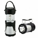 LED Camping Lantern Portable Outdoor Solar Panel Flashlight 2-in-1 Camping Light