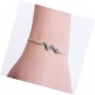 Womens Adjustable Tassel Chain Bracelet Set with Opal Hamsa
