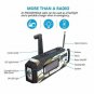 OUTERDO Weather Radio, Dynamo Emergency Survival Solar Hand Crank Self Powered