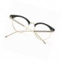 D.King Vintage Optical Round Eyewear Eye Glasses Frame with Clear Lenses