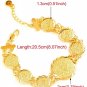 Dubai Link Chain Coin Trendy Islamic Muslim Stainless Stainless Ladies Girls