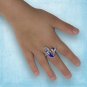 Ocea Creations Mermaid Mood Ring - Get Instant Emotion Reading - With Purple