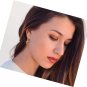 Cross Hoop Earrings for Men 4 Pair Stainless Steel Small Huggie Drop