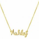 Yiyang Personalized 18K Gold Name Necklace Plated Stainless Steel Jewelry Gift