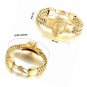 Cuban Link Chain Bracelet Stainless Steel Heavy 12mm Double Franco Lion Head