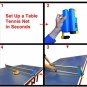 Replacement Ping Pong Net - 2 Retractable Table Tennis Net Post Replacement Set