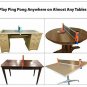 Replacement Ping Pong Net - 2 Retractable Table Tennis Net Post Replacement Set