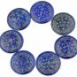 Rockcloud Healing Crystal 7pcs Engraved Magic Circle Spiritual Powers Round
