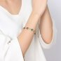 Blowin Multi Color Evil Eye Bracelet Stainless Steel Hand Of Fatima Hamsa Charm