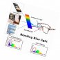 Blue Light Blocking Computer Glasses Square Anti Eye Eyestrain &UV Glare