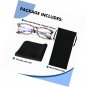 Blue Light Blocking Computer Glasses Square Anti Eye Eyestrain &UV Glare