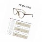 Round Blue Light Blocking Glasses UV Filter Computer Optical Eyewear