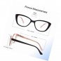 Blue Light Blocking Computer Reading Glasses Vintage TR90 Frame Magnification