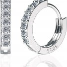 SWEETV 925 Sterling Silver Small Hoop Earrings For Women Girls - Tiny Small 9mm