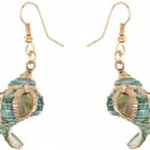 Alilang Womens Multicolor Golden Accent Ocean Seashell Couch Mermaid Sea Witch