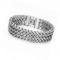 Stainless Steel 19MM Cuban Curb Link Chain Men's Bracelets Rock Wristband