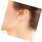 Sterling Silver High Polished Round Twist Click-Top Hoop Earrings
