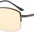 Eyekepper Womens Computer Readers Half-rim Memory Titanium Bridge Blue Light