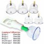 6 Pcs Professional Vacuum Cupping Therapy Equipment Set With Pumping Handle -
