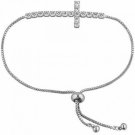 EV.YI Jewels Religious Cross Jesus Prayer Christian Shiny Tassel Bracelet Women