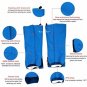 Hpory 1 Pair Hiking Leg Gaiters, Snow Boot Gaiters, Breathable Waterproof High