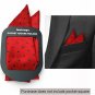 Jeatonge Pocket Square Holder Keeper Organizer Pocket Squares For Men Prefolded