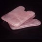 Pink Rose Quartz Gua Sha Board-Therapeutic Relief And Skin Renewal (3 pcs)
