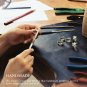 Lotus Fun S925 Sterling Silver Rings Natural Adjustable Leaf Ring Handmade For