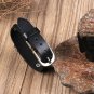 EVBEA Skulls Braid Leather Bracelet Gothic Cool Black Skull Head Wrap Cuff