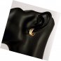 Hoops Rose Gold Plated Rhinestone Inlay Zirconia Hoop Earrings Christmas Gift
