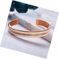 Cuff Bangle Bracelet 14K Rose Gold Plated Stainless Steel Bracelets